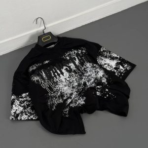 تیشرت مردانه طرح TRAPSTAR مشکی کد 178